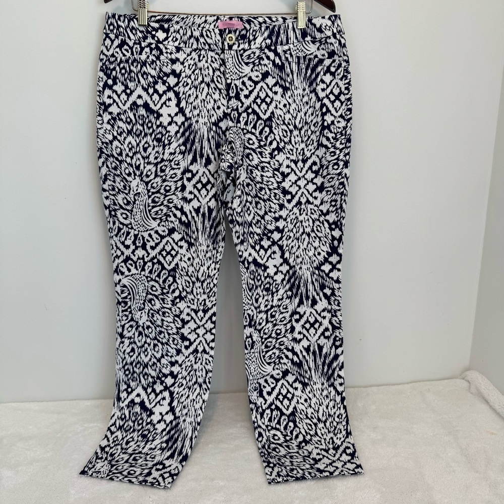 Lilly Pulitzer Kelly Ankle Skinny Pant.size 14
